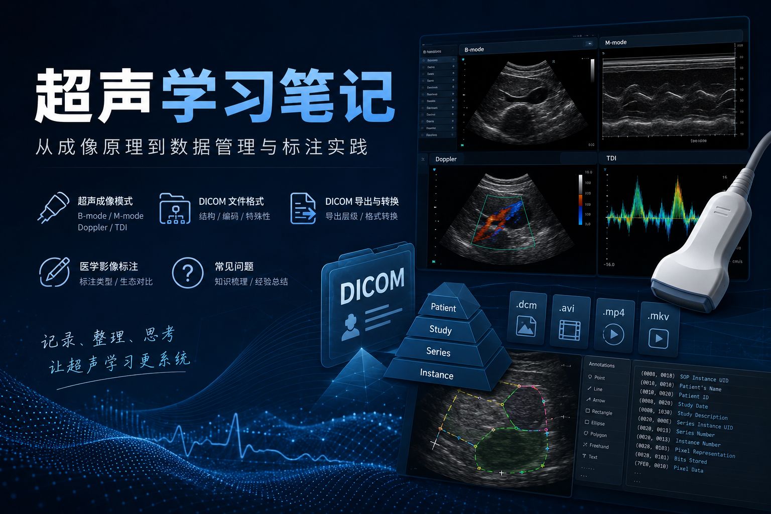 超声与医学影像工作流笔记